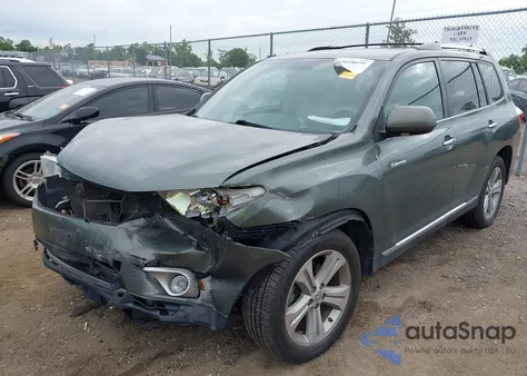 2013 Toyota Highlander Limited V6 from USA, damaged, VIN 5TDDK3EH0DS251079